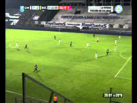 Gimnasia 1 - Boca 2 Chávez