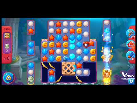 Fishdom. 9330 hard level no boosters and diamonds. 12 moves