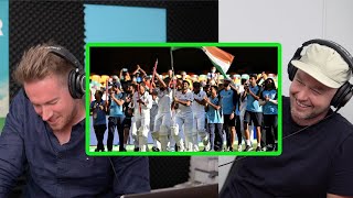 Australian Reaction Minutes After India's Win at The Gabba video
