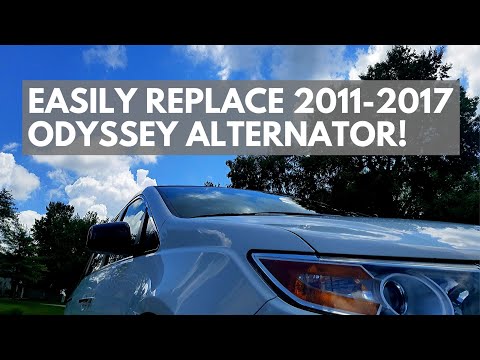 Easy How-To: Replace 2011-2017 Honda Odyssey Alternator