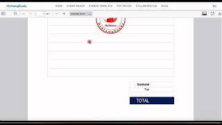 Cómo insertar un sello en un PDF