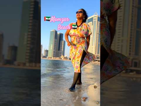 Enjoying Beach Vibes 🏞️😍 #dubai #dubailife