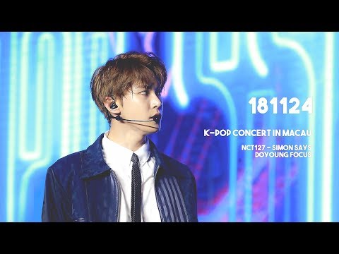 181124 K-POP CONCERT IN MACAU NCT127 'Simon Says' - 도영 DOYOUNG FOCUS