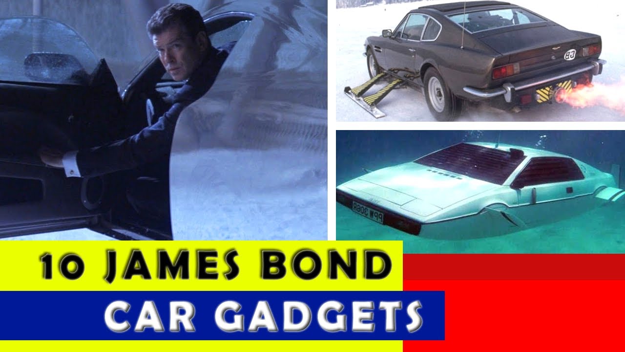 Top 10 James Bond Car Gadgets We Wish to Have