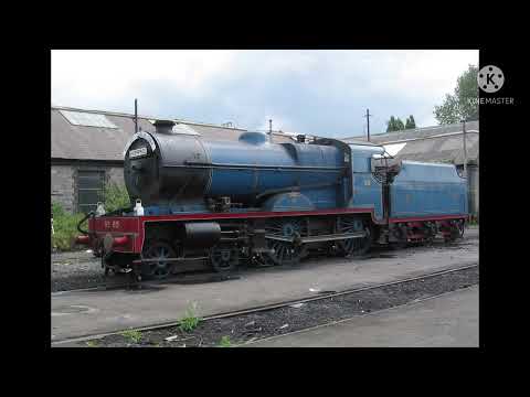 Just every prevsered Steam locomotive from ireland or in ireland With irish music from Family Guy