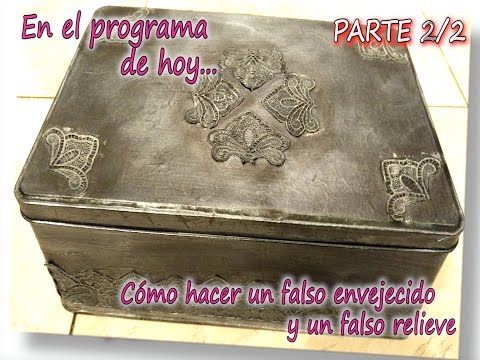 Falso envejecido y falso relieve 2/2