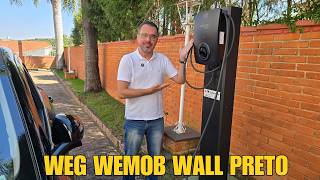 Carregador WEG Wemob Wall Preto