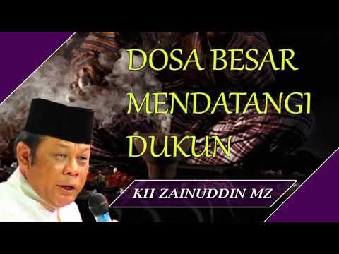 Dosa Besar Mendatangi Dukun   KH Zainuddin MZ