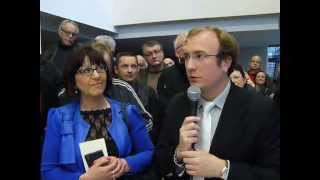 preview picture of video 'Elections départementales : proclamation et réactions à Neufchâteau'