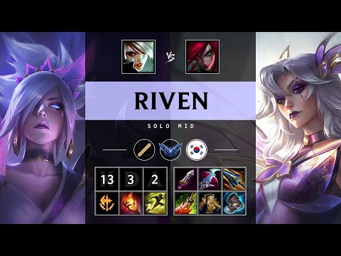 Riven Mid vs Katarina - KR Diamond Patch 25.05