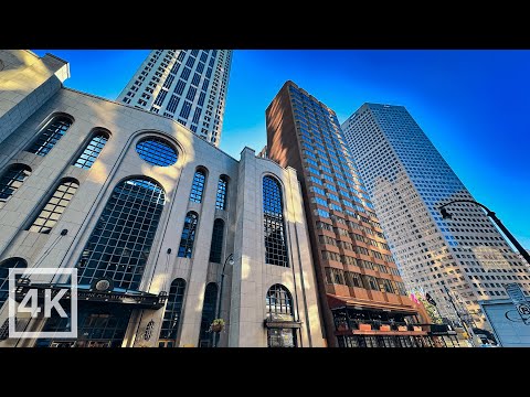 Downtown Atlanta Walking Tour, Ambient City Sounds, ASMR