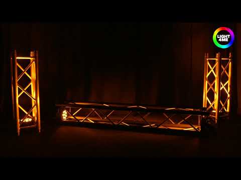 MUSICEXPRESS: LIGHT4ME TRI QUAD PENTA Par Slim płaski LED