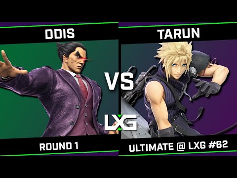 DDIS (Kazuya) vs Tarun (Cloud) - Smash Ultimate @ LXG 62