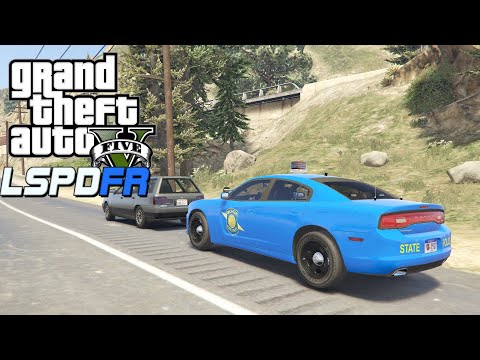 GTA 5 MODS LSPDFR 0.4 | MICHIGAN STATE PATROL ( GTA 5 REAL LIFE MODS )