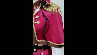 【costowns.com】にじさんじ Rosemi Lovelock (ロゼミ・ラブロック) 戦うアイドル コスプレ衣装 VTuber 軍服 cosplay 仮装 変装