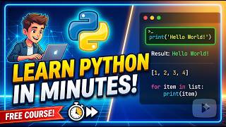 Learn python in a few minutes