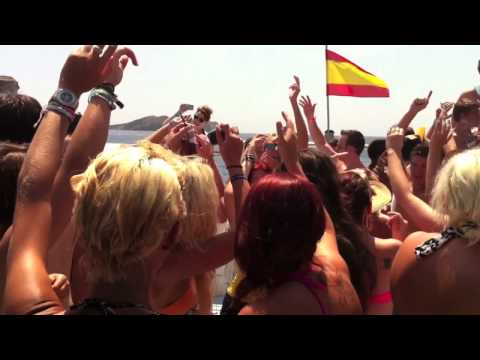 Ibiza Live Boat Party 3rd July 2012