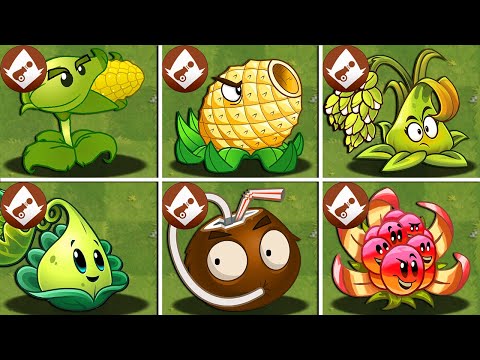 All PULT Plants LEVEL 1000 vs All Final Boss - Plants vs Zombies 2 Mod