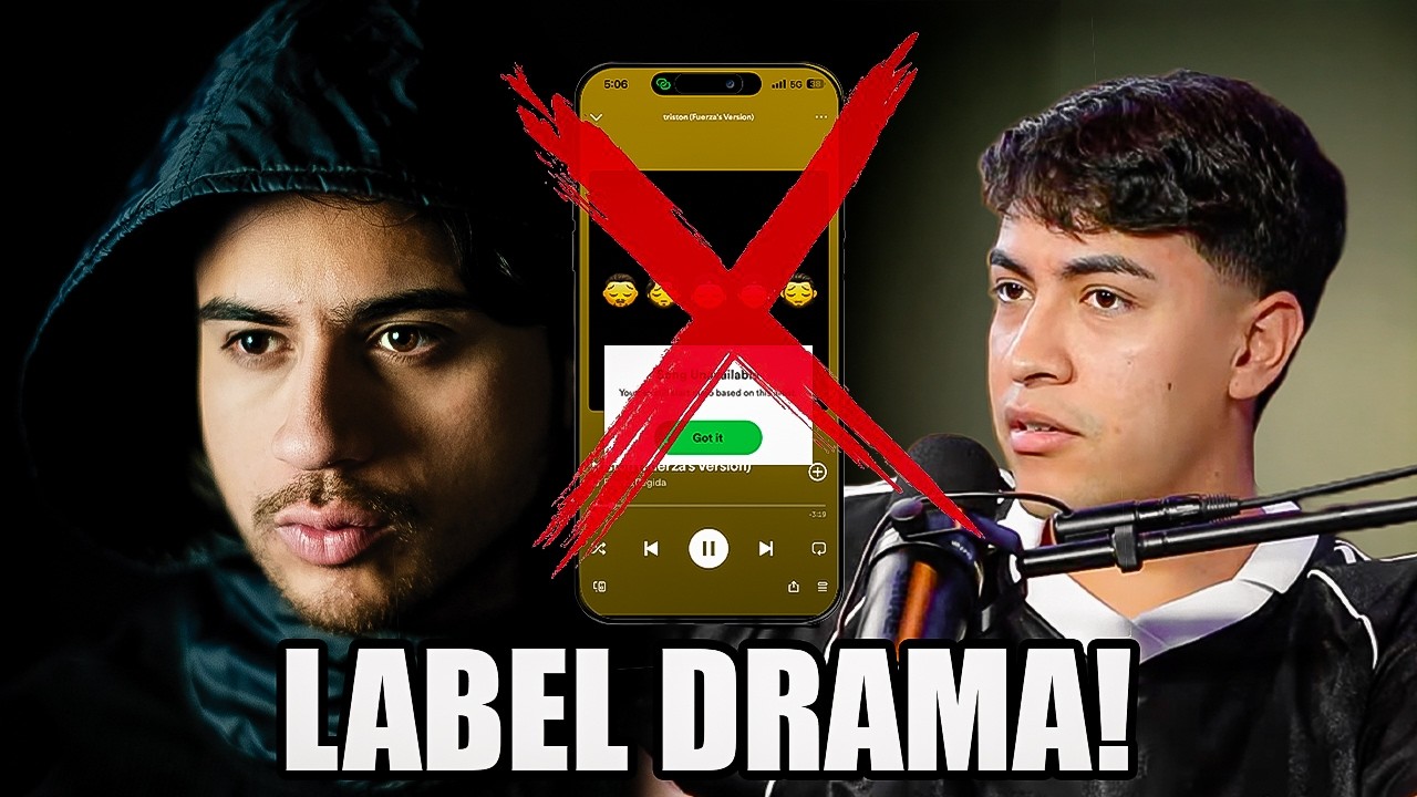 Why Fuerza Regida Reuploaded Their Own Song...(Label Drama) | Agushto Papa