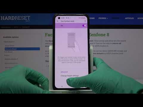 How to Enable One-Handed Mode in ASUS Zenfone 8 – Change Display Size
