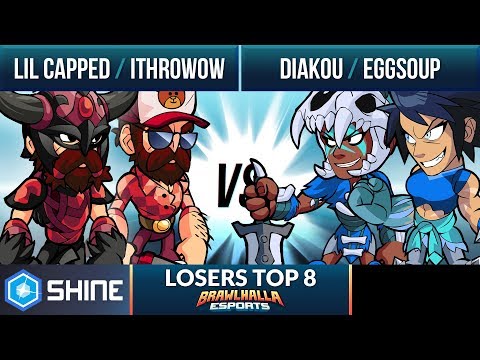 Diakou & Eggsoup vs Lil Capped & Ithrowow - Losers Top 8 - Shine 2019 2v2