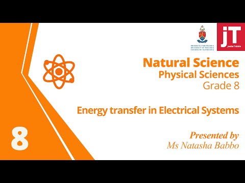 Gr 8 - NS - Physical Science - Energy Transfer in Electrical Systems