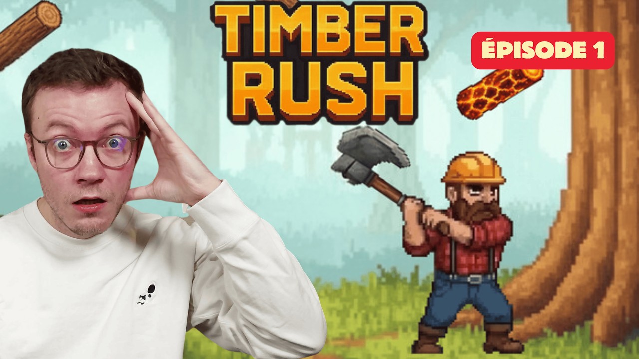 Timber Rush — Timber Rush : Couper du bois, améliorer, couper du bois... ne pas tomber addict ! EP1