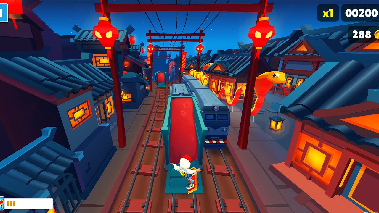 Subway Surfers Year of the Snake gameplay tutorial