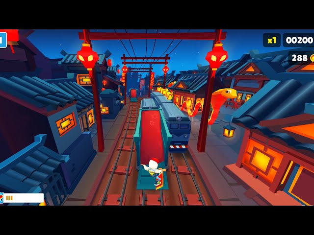 Subway Surfers Year of the Snake gameplay tutorial