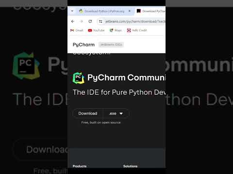 Install PyCharm community edition on Windows | PyCharm for Python Developers | ProgrammingWithEase