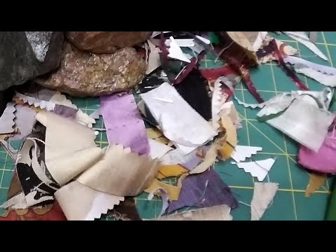 DIY Patchwork junk turns into gems. Sewing project from scraps of fabric / Sewing tips and tricks