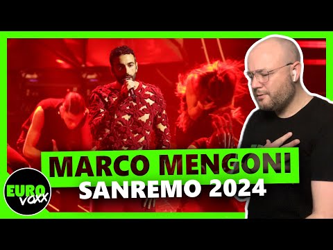 😲 MARCO MENGONI - MEDLEY (REACTION) // SANREMO 2024 🇮🇹