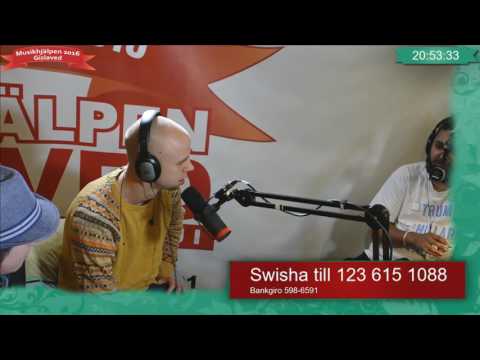 Ole Fjellman rappare från gbg, Barn i krig, Musikhjälpen Gislaved 2016