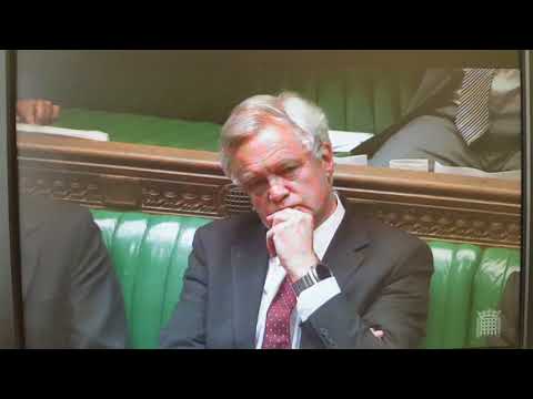 Toby's question to the Brexit Secretary - 05/09/17