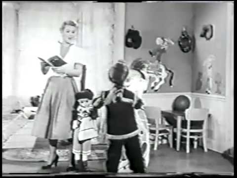 Patti Page, Ballad of Davy Crockett, 1955 Video