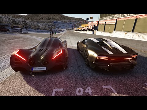 Bugatti Chiron Super Sport 300+ vs Devel Sixteen at Old Spa