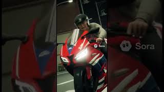 大型バイクでおばあちゃんがカーチェイス
