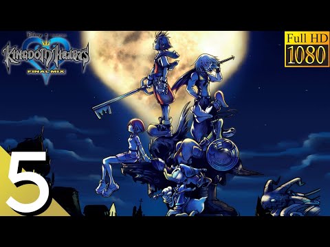 Kingdom Hearts Final Mix (PS3) Deep Jungle Walkthrough 5 - No Commentary