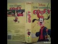 Con Ustedes Goofy VHS Disney Televideo Perú 1996