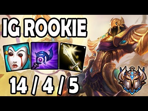 Azir vs Corki [ IG Rookie ] Lol Challenger Korea