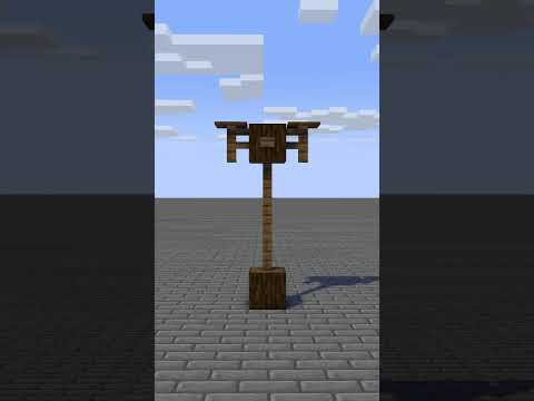 Gamenotery - Minecraft Lamp Post Blueprints Layer By Layer #63