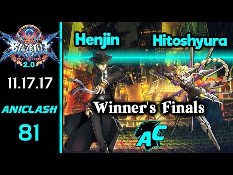 AniClash 81 - Hitoshyura (Lambda) vs Henjin (Hazama, Nine) Winner's Finals - BBCF 2
