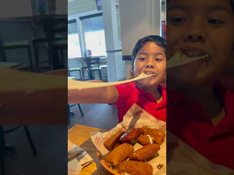 Longest cheese pull ever! #shorts