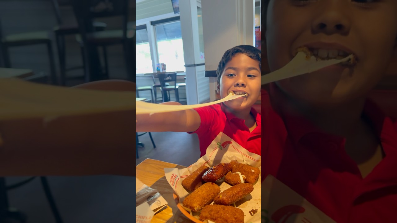 Longest cheese pull ever! #shorts