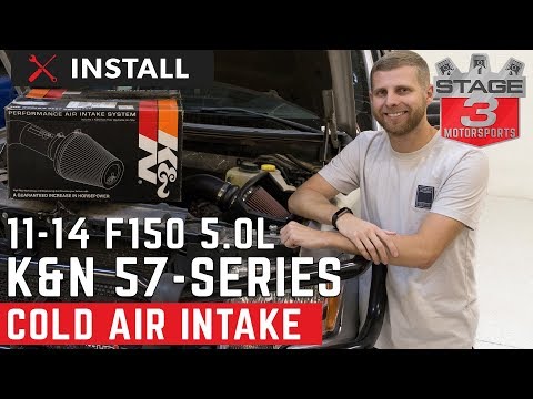 2011-2014 F150 5.0L K&N 57-Series Cold Air Intake Install