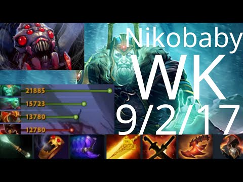 Nikobaby Wraith King vs Broodmother, Doom, Leshrac - [A] vs Unique g2 ESL1 dota2