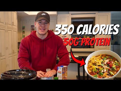 TORTILLA SOUP | High Protein Meal Prep Recipe