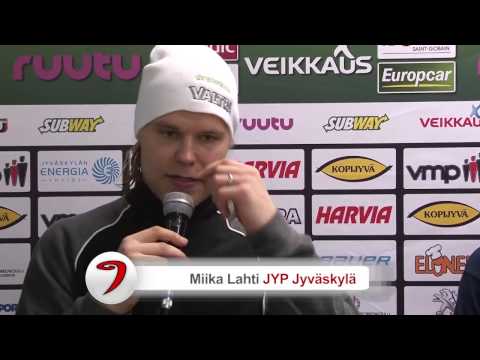 Lehdistötilaisuus 13.09.2013 JYP - Kärpät
