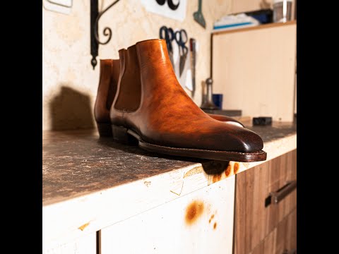 making a goodyearwelted chelsea boot (by v.a shoes)