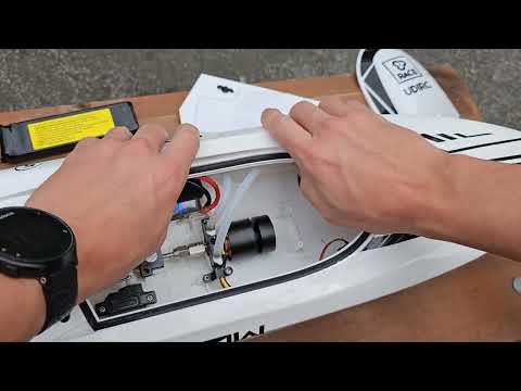 Best brushless RC boat 2023 / test run new battery for longer run time [UDI005 Arrow]